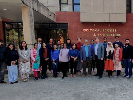 Professor Seppälä’s visit to IIT Kanpur 2022.  