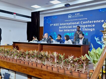 Figure 1. Vellore Institute of Technology (VIT), International Conference on Artificial Intelligence for the Internet of Things (AIIoT 2024), 03 - 04, May 2024. Source: Kit Srinivasan, Aalto University 