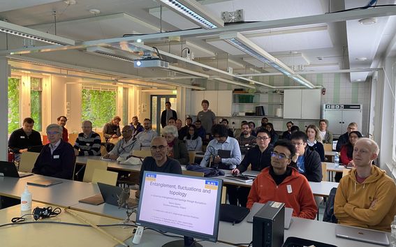 Workshop on correlation in Topological Quantum Matter. Source: Kumar Manohar, September 2022.