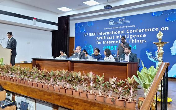 Figure 1. Vellore Institute of Technology (VIT), International Conference on Artificial Intelligence for the Internet of Things (AIIoT 2024), 03 - 04, May 2024. Source: Kit Srinivasan, Aalto University 