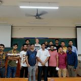 The research group of Prof. Vinu at IIT Madras. Summer 2022. 